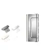 Aleación de Aluminio Candado Antirrobo Hebilla de Puerta Corredera Pestillo de Puerta Corredera Perno de Bloqueo de Seguridad Cadena de Puerta Hebilla de Cierre