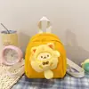 206 Nova Bolsa de Lona Infantil Estilo Verão, Mochila Infantil de Desenho Animado Menina Fofa para Jardim de Infância, Bolsa Infantil de Pelúcia com Aparência Sofisticada