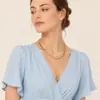 Joyería transfronteriza europea y americana, moda hip hop, cadena cruzada, accesorios de lentejuelas, collar con colgante de serpiente dorada multicapa con personalidad femenina