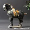 Caballo Tang Sancai Caballo Clásico Caballo de Cerámica Adornos de Caballo Seis Artesanías de Caballo Decoración de Sala de Estar Hogar Adornos Vintage