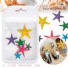 Serie Oceánica Manicura Rodajas de Concha Natural Rodajas de Abulón Estrella de Mar Caracola Playa de Verano Joyería DIY Mayoreo