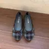 Zapatos de Salón Individuales de Punta Redonda con Lazo Delicado y Boca Baja para Mujer 2026 Primavera Nuevos Estilo Hada Ballet de Noche Mary Jane