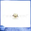 Pandora S925 Níquel-Cobre Banhado a Prata Cabeça de Fecho Quadrada Clássica Joia Coração Cheio de Diamantes Acessórios de Pulseira de Luxo Leve Avançado
