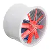 Ventilador Axial Serie Ft35 con Carcasa de Fibra de Vidrio, Viento Fuerte, Bajo Ruido, Motor de Núcleo de Cobre, Aspas de Aleación de Aluminio