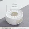 Estufa para calentar té con vela Base de cerámica Estufa de conservación de calor para el hogar Estufa de calefacción Taza para calentar té Vajilla para calentar té Restaurante Hotel Estufa para calentar té perfumado