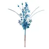 Estrella Hueca Flor de Baya Navideña Esquejes Decoración Festiva Transfronteriza Accesorios de Ambiente Festivo Hojas Navideñas Navidad
