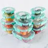 Tazón de Vidrio Caja Conservadora de Frescura Vidrio de Borosilicato Alto Lonchera Uso Estudiantil Calentable Refrigerable Directo de Fábrica Vidrio de Borosilicato Alto