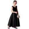 Vestido de Concierto para Banda de Viento Infantil, Vestido Negro para Niñas, Vestido de Presentadora para Concierto de Piano, Vestido para Concierto de Violonchelo