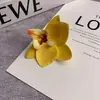 Borboleta de Simulação Little Red Book Explosões Flores de Simulação Decoração DIY Fundo de Borboleta Vento do Jardim de Monet Cabeça de Flor Phalaenopsis