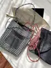 53132 Bolso Vintage de Lona Denim de Doble Cara para Mujer Nuevo Corea del Sur Combinación Total para Ir al Trabajo Gran Capacidad Bolso de Tela para el Hombro
