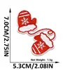 Adesivos de Tecido de Natal Prontos do Fabricante Papai Noel Boneco de Neve Bordados Adesivos Patch Roupas Chapéu Adesivos de Patch Atacado