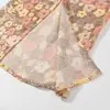 Para Ropa de Mujer al por Mayor Transfronteriza Estilo Europeo y Americano Nuevo Bordado de Lentejuelas Elegante Bodycon Ceñido Vestido Lencero con Abertura