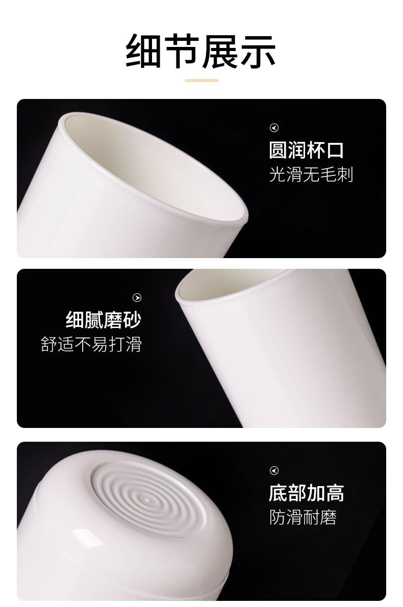 清新简约双色漱口杯 家用情侣刷牙杯洗漱杯 塑料牙刷