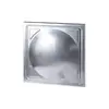 Placa de Estampagem para Tanque de Água de Aço Inoxidável 304 Bem Projetada Placa de Isolamento Quadrada Módulo de Tanque de Água Estéril à Prova de Fogo 1000*1000