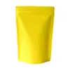 Bolsas Autoportantes Autocierre de Papel de Aluminio de Colores, Bolsas de Plástico para Sellado de Nueces, Bolsas de Empaque de Alimentos para Café Molido, Bolsas Compuestas para Té