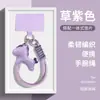 Cordón para Teléfono Estilo Año Nuevo "Hazte Rico al Instante", Correa de Muñeca Antiperdida, Colgante de Caballo de Cuero 3D con Decoración de Almohadilla