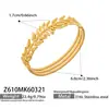 Pulsera con Hebilla de Estrella de Cinco Puntas de Nicho de Gama Alta Europea y Americana, Modelo Popular de Venta Cruzada para Celebridades de Internet, Pulsera de Acero Inoxidable