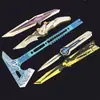Mercancía del juego Delta, cuchillo de juguete Estrella Fugaz de tamaño grande, navaja plegable Polaris Mercy, artículo de artesanía coleccionable, sin afilar