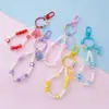 Novo Estilo Areia Movediça Borboleta Flor Contas Pingente de Mochila Infantil Acessórios de Chaveiro Coloridos Atacado