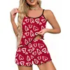 Europa Transfronteiriça temu Comércio Exterior 2026 Verão Seda de Leite Alça Espaguete Pijama Feminino Roupa de Casa Venda Direta da Fábrica Atacado