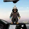 Nuevo producto transfronterizo: Decoración Creativa para Coche de Halloween Colgante Plano de Acrílico Llavero