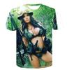 Camiseta de manga corta para hombre Chen Hai una generación de cabello
