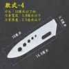 Accesorios de Cubierta Protectora para Cocina Cubierta de Cuchillo de Plástico Almacenamiento Portátil Negro Funda para Cuchillo de Fruta Cuchillo de Chef Cuchillo para Verduras