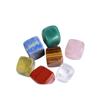 Conjunto Cubo de Cristal Mais Vendido Transfronteiriço, Pedras Coloridas, Caixa de Presente Irregular, Polimento de Pedra Bruta, Atacado Gemas de Cristal Coloridas