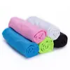 Toalla Fría Monocromática Enfriamiento Verano Toalla Fría Enfriamiento Secado Rápido Toalla de Hielo Absorbente de Sudor Toalla Deportiva Logotipo Imprimible