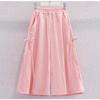 Calças de Menina Verão Estilo Western Moda Calça Saia Infantil Crianças Pequenas e Grandes Soltas Finas Anti-mosquito Verão Casual Calças de Perna Larga