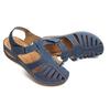 Comercio Exterior Transfronterizo Talla Grande Casual Sandalias de Cuña Nuevas para Mujer Punta Redonda Huecas Verano Sandalias con Hebilla de Punta