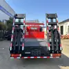 Remolque Plataforma para Excavadora de 13 Toneladas Se Puede Instalar a Plazos. Camión Transportador Plano Nacional Vi Dongfeng Huashen T1 Placa Amarilla Pequeña