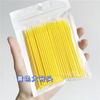 Hisopo de algodón nano desechable con cabezal fino y pequeño para cambiar el maquillaje de ojos, herramienta para injerto de pestañas, palillo de limpieza para injerto de pestañas 100