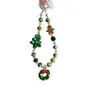 Atmósfera de Otoño e Invierno Navidad Árbol de Navidad de Cuentas Colorido Colgante Lujo Accesible Elegante Cadena para Teléfono Móvil Colgante Versátil de Moda
