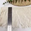 Suministro Directo de Fábrica Encaje con Flecos de Cuerda Retorcida Encaje para Toalla de Playa Encaje para Sombrilla de Sol Encaje con Borlas Textil para el Hogar Borla para Dobladillo de Sofá