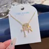 Collar de Oro con un Toque de Lujo Ligero y Exclusivo, un Regalo de Alta Gama para tu Novia, Exquisito y Elegante, Versátil para el Uso Diario, Cadena para la Clavícula