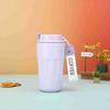 Nueva Taza Termo de Vacío de Acero Inoxidable 304 Taza de Café Portátil para Exterior con Cordón Taza para Coche con Tapa