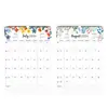 Calendario Planner Cuenta Regresiva Transfronteriza 2026-2027 En Stock Versión en Inglés Calendario de Pared de Festivos Multipaís Comercio Exterior