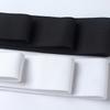 Banda Elástica Elástica Imitación Nylon Engrosada de Fabricante, Cinta Elástica Ancha Plana de Doble Cara Cepillada de Apriete en Negro y Blanco