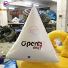 Boia Inflável de Água Publicitária Triangular Quadrada Tubo Flutuante Modelo Flutuante Sinal de Advertência de Segurança de Canal