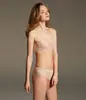 Conjunto de Sutiã Strapless de Renda Francesa Estilo Japonês para Mulheres, Sutiã Push-Up Antiderrapante, Fornecimento em Lote Misto Multicolorido
