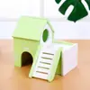 Casa Villa Ecológica para Hámsteres, Escondite para Hámster Dorado, Juguete Decorativo para Hámsteres para Entretener