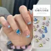 Super Brilhante K9 Cabeça de Gato Pedraria para Unhas Acessórios Tendência Luxo High-End Irregular Fundo Pontiagudo Acessórios de Decoração para Unhas