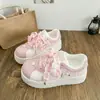 Zapatos Blancos Lindos Adelgazantes de Suela Gruesa para Mujer 2026 Otoño Nuevo Estilo Campus Estilo Pareja Resistentes al Desgaste Zapatos de Pan Estudiante para Mujer