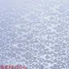 Tela Jacquard de Imitación Seda Satén Patrón Oscuro Estilo Antiguo Blanco para Hanfu, Cheongsam, Falda Mamian, Mantel, Cojín y Bolso Jacquard