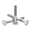 Fabricante Original Aço Inoxidável 201 Parafusos Sextavados Externos Din933 M4-M24 Rosca Completa e Parcial Parafusos Sextavados Externos