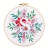 25 Novos Produtos Exportação Bordado DIY Pacote de Material Kit Semi-Acabado Feito à Mão Transfronteiriço Fabricante Amazon Florais Europeus e Americanos
