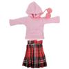 Ropa para Muñeca de 6 Pulgadas 30cm Cambio de Atuendo Juguetes Conjunto de Moda Falda Sudadera Casual Niña Linda En Stock Sudadera