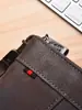 Carteira Bolsa de Mão Masculina Carteira Masculina Bolsa de Mão Longa Masculina Cartão de Dinheiro Bolsa Tudo-em-Um Porta-Cartões Porta-Documentos Multifuncional