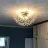 Lámpara de araña de diente de león Lámpara de dormitorio moderna casual Luciérnaga Nórdica Restaurante Tienda de ropa Lámpara de cristal Lámpara de celebridad de Internet
